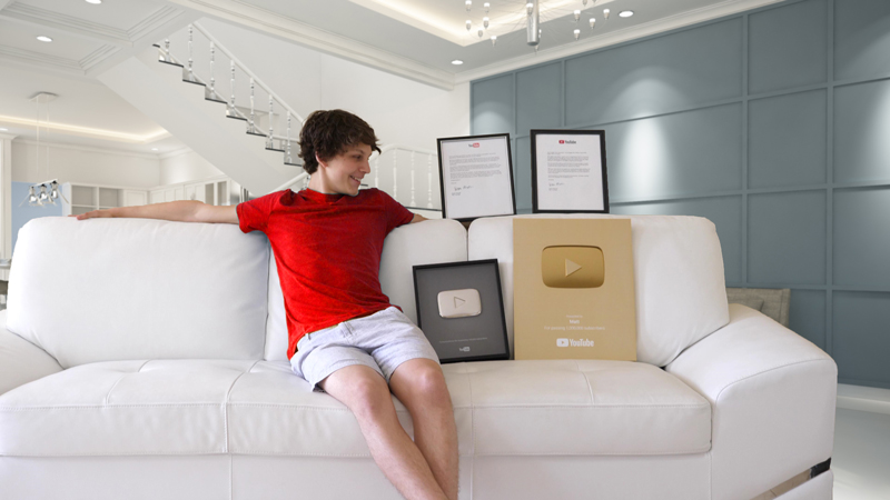 How Matt Got 3 Play Buttons From YouTube